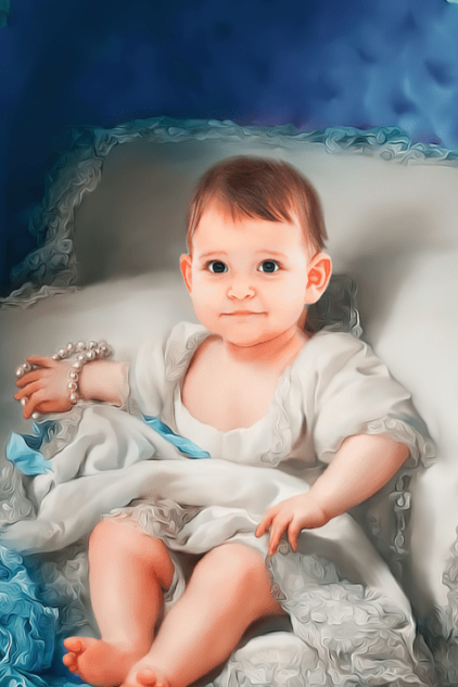 The Baby Boy - Personlig Tavla - Royalistikprint