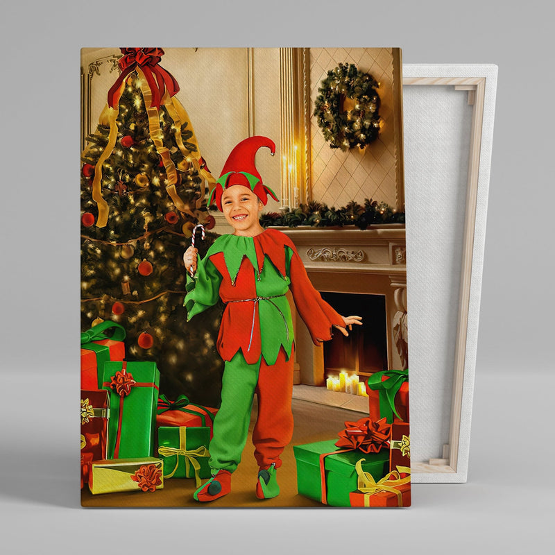 Christmas Boy - Personlig Tavla - Royalistikprint