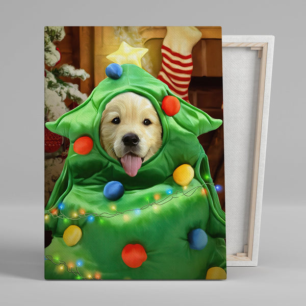 Christmas Dog - Personlig Tavla - Royalistikprint