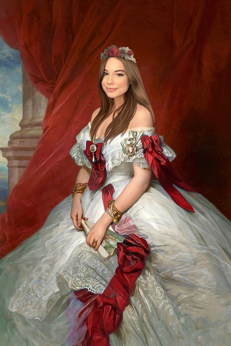 Red Beauty - Canvas Tavla - Royalistikprint