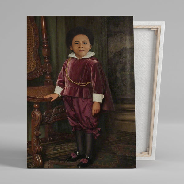 Reflective Boy - Canvas Tavla - Royalistikprint
