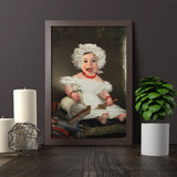 Spirited Baby - Canvas Tavla - Royalistikprint