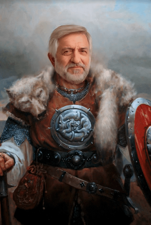 The Ambitious Viking - Personlig Tavla - Royalistikprint