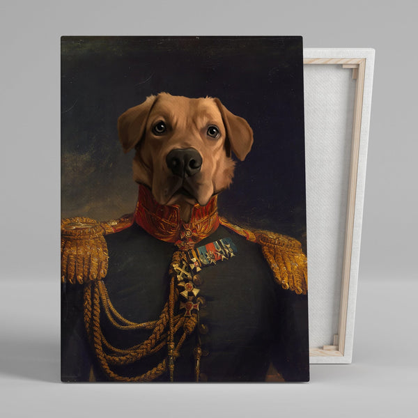 The General - Pet Canvas - Royalistikprint