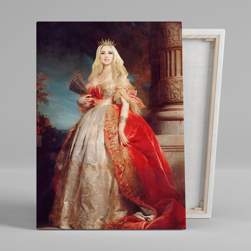 The Graceful Princess - Canvas Tavla - Royalistikprint