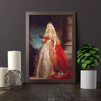 The Graceful Princess - Canvas Tavla - Royalistikprint