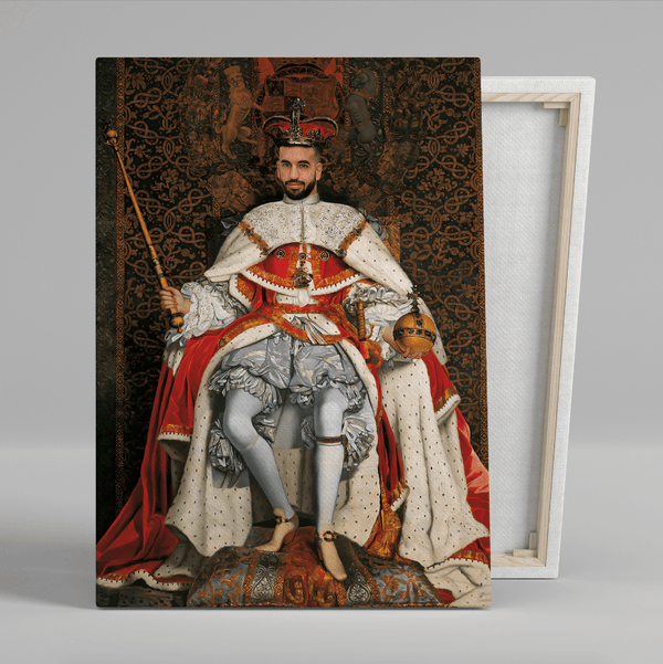The Grand Monarch - Personlig Tavla - Royalistikprint