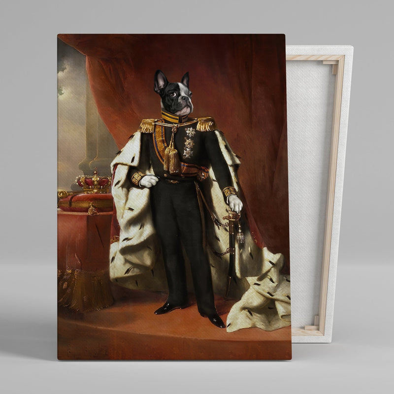 The King - Pet Canvas - Royalistikprint