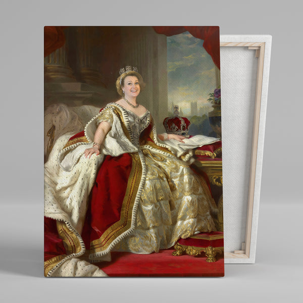 Kuningatar – henkilökohtainen maalaus