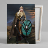Viking Lady - Personlig Tavla - Royalistikprint