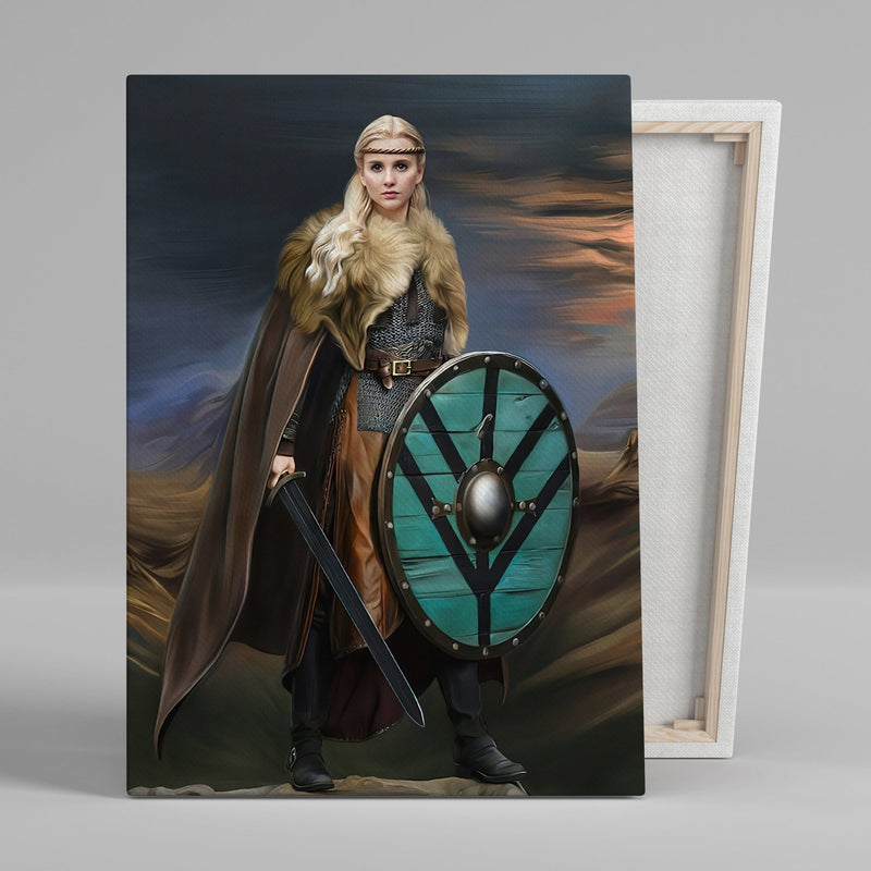 Viking Lady - Personlig Tavla - Royalistikprint